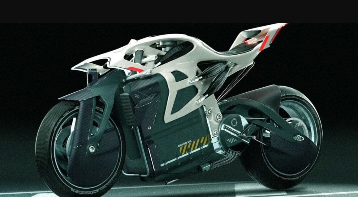 Moto Sapien A futuristic electric motorcycle driven by Mind-min
