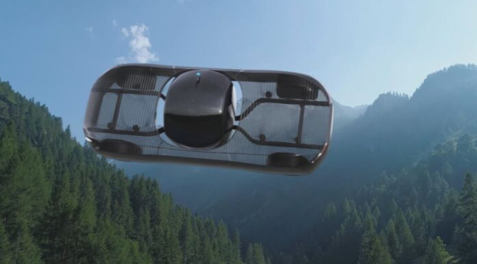 Alef's VTOL Car can tilt through the air-min