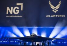 Northrop Grumman and USAF unveils first B-21 Raider bomber Northrop Grumman ve USAF, ilk B-21 Raider bombardıman uçağını tanıttı